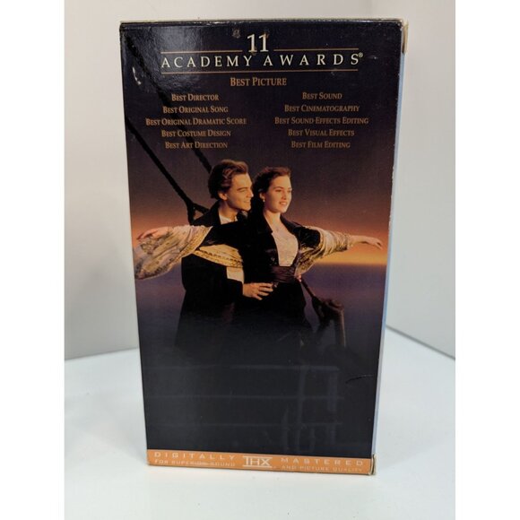 VHS Tapes Box Sets Malcolm X, Gone With The Wind & Titanic Read - Picture 8 of 8